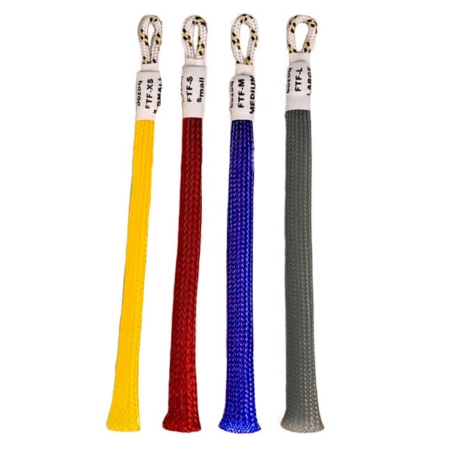 High-performance surgical finger traps compatible with Wrist Traction Tower systems